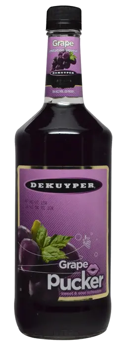 DEKUYPER GRAPE PUCKER SCHNAPPS