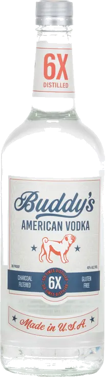 BUDDYS AMERICAN VODKA LITER