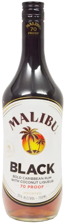 MALIBU BLACK COCONUT  RUM