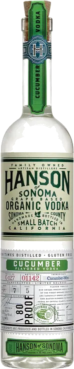 HANSON OF SONOMA ORGANIC CUCUMBER VODKA