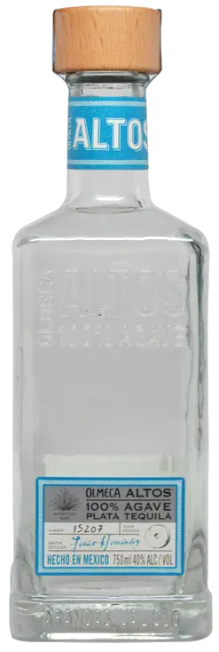 OLMECA ALTOS PLATA 100% DE AGAVE TEQUILA