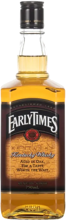 EARLY TIMES STRAIGHT BOURBON