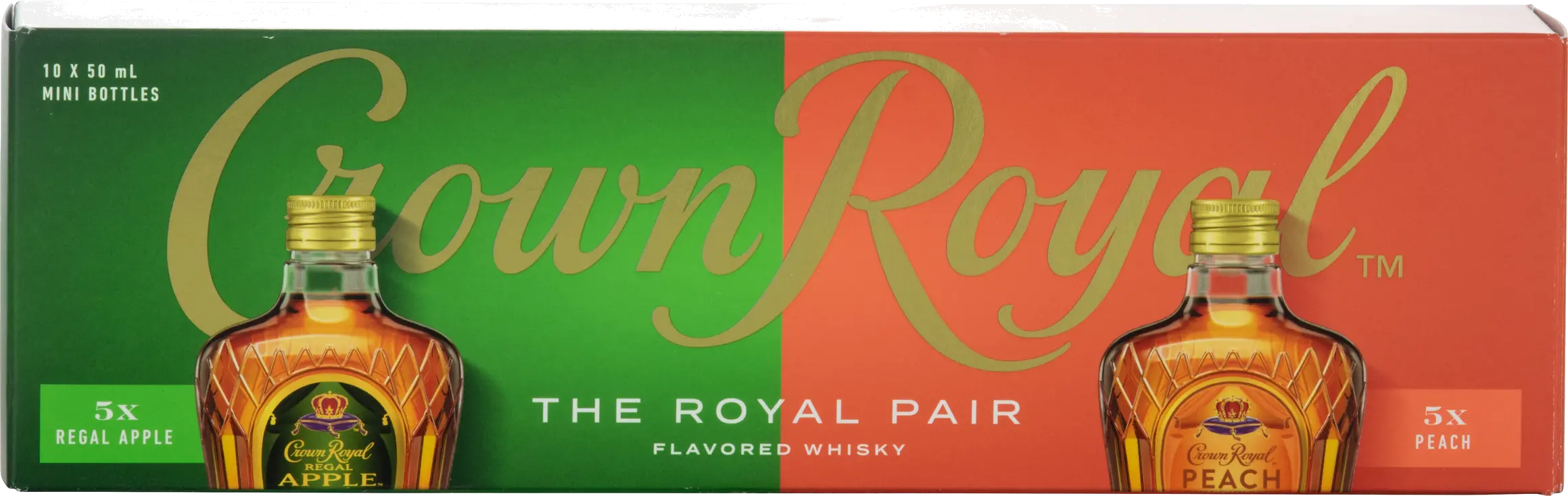 CROWN ROYAL 10PK PEACH&APPLE
