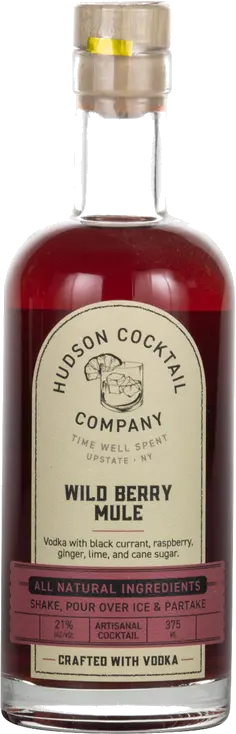 HUDSON COCKTAIL CO WILD BERRY MULE RTD