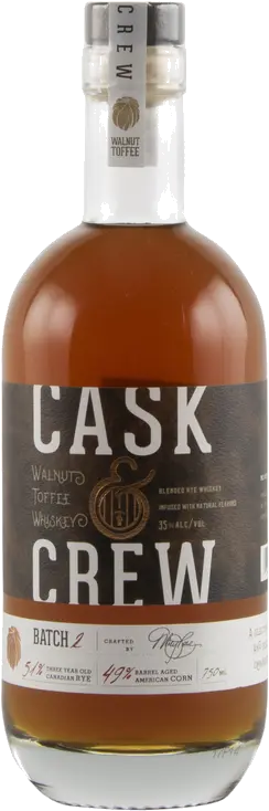 CASK & CREW WALNUT TOFFEE WHISKEY