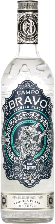 CAMPO BRAVO PLATA TEQUILA