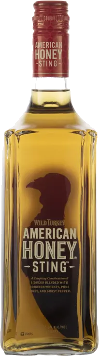 WILD TURKEY AMERICAN HONEY STING BOURBON