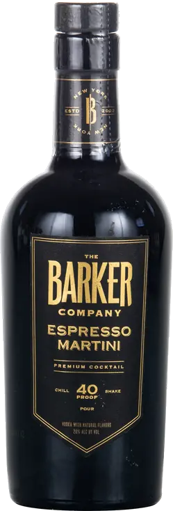 THE BARKER COMPANY ESPRESSO MARTINI