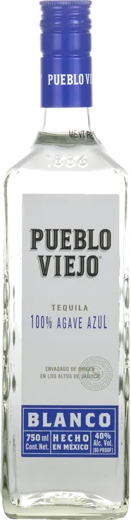 PUEBLO VIEJO BLANCO TEQUILA