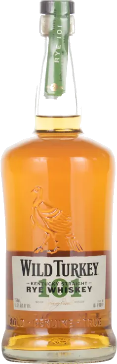 WILD TURKEY 101 STRAIGHT RYE BOURBON