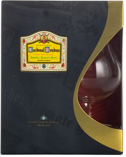 CARDENAL MENDOZA BRANDY W/SNIFTER GLASS