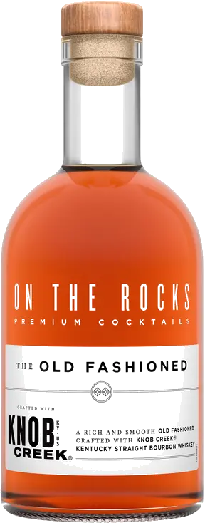 ON THE ROCKS KNOB CREEK OLD FASHION RTD