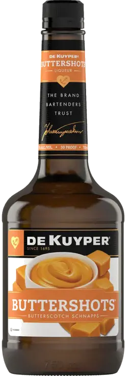 DEKUYPER BUTTERSHOTS BUTTERSCOTCH SCHNPS