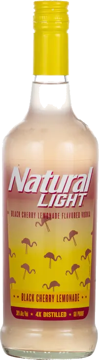 NATURAL LIGHT BLK CHERRY LEMONADE VODKA