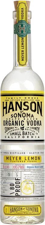 HANSON OF SONOMA ORGANIC LEMON VODKA