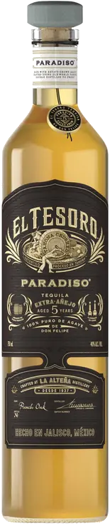 EL TESORO 5 YR PARADISO EXTRA ANEJO TEQ