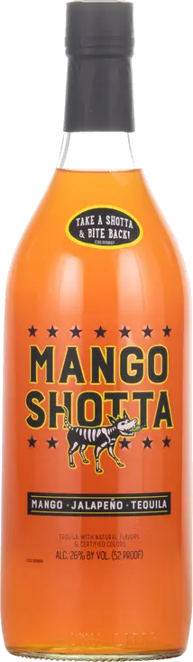 MANGO SHOTTA MANGO JALAPENO TEQUILA