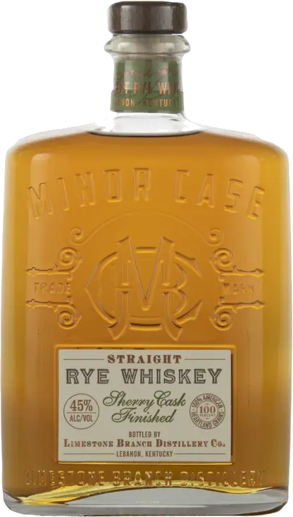 MINOR CASE STRAIGHT RYE WHSKY SHERRY CSK