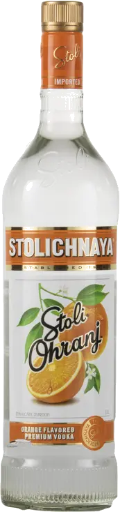 STOLICHNAYA OHRANJ ORANGE VODKA