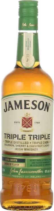 JAMESON TRIPLE CASK IRISH WHISKEY