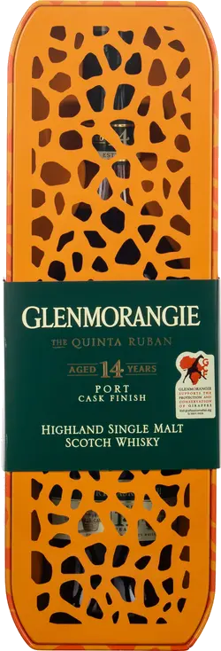 GLENMORANGIE QUINTA RUBAN GIRAFFE BOX