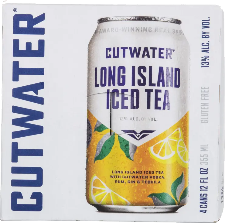 CUTWATER LONG ISLAND ICED TEA 4PK