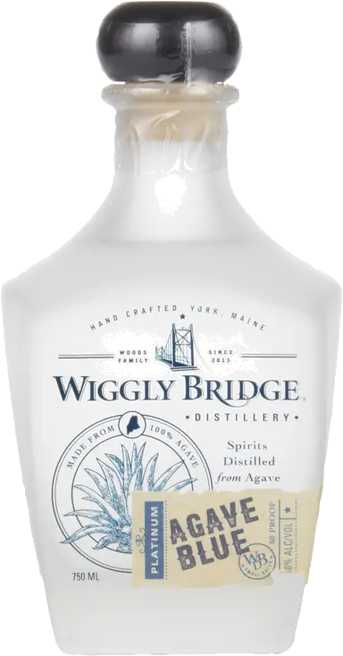 WIGGLY BRIDGE AGAVE BLUE PLATINUM