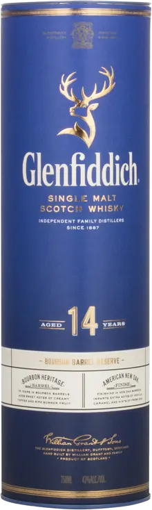 GLENFIDDICH 14YR BOURBON BARREL SCOTCH