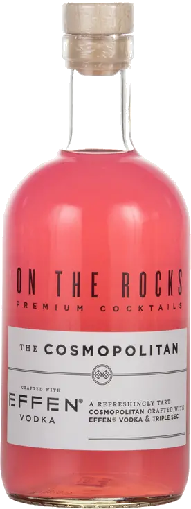 ON THE ROCKS EFFEN COSMOPOLITAN RTD
