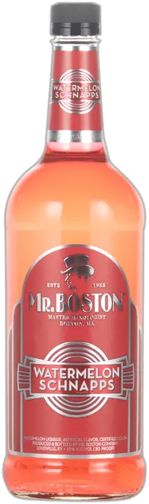 MR BOSTON WATERMELON SCHNAPPS