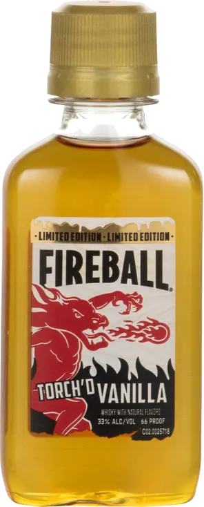 FIREBALL TORCHED VANILLA WHISKEY 10PK