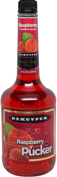 DEKUYPER PUCKER RASPBERRY SCHNAPPS