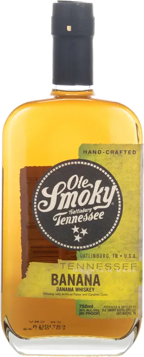 OLE SMOKY TENN BANANA WHISKEY