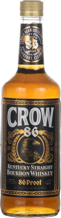 CROW 86 KENT STRAIGHT BOURBON WHISKEY