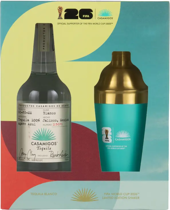 CASAMIGOS BLANCO W/ FIFA COCKTAIL SHAKER