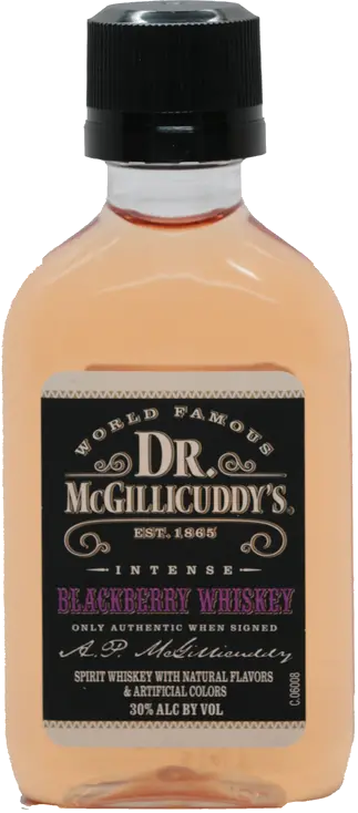 DR MCGILLICUDDYS BLACKBERRY  WHISKEY