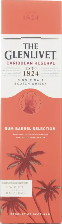 GLENLIVET CARRIBEAN RESERVE SINGLE MALT