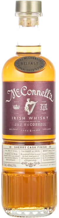 MCCONNELLS SHERRY CASK IRISH WHISKEY