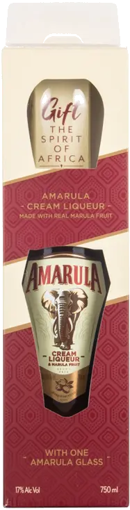 AMARULA CREAM W/2 GLS