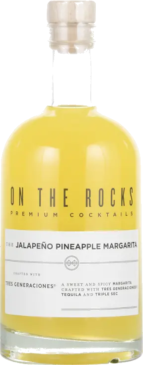 ON THE ROCKS JALAPENO PINEAPPLE MARG RTD