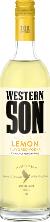 WESTERN SON LEMON VODKA