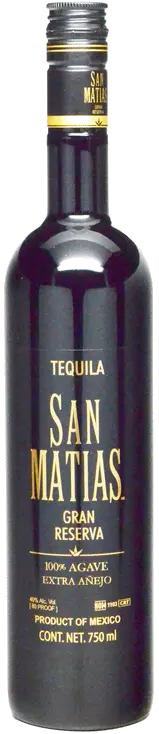 SAN MATIAS GRAN RESERVA 100% AGAVE ANEJO