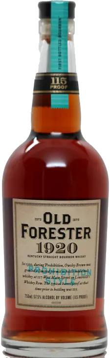OLD FORESTER 1920 PROHIBITION STYLE