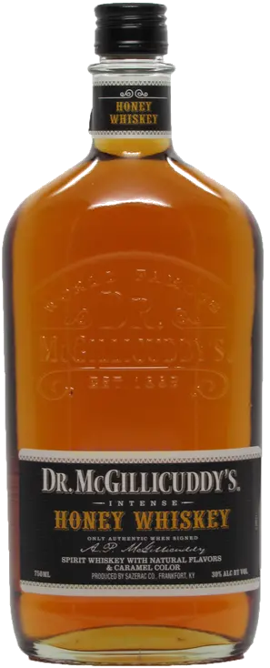 DR MCGILLICUDDYS HONEY  WHISKEY