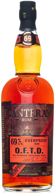 PLANTERAY O.F.T.D OVERPROOF RUM