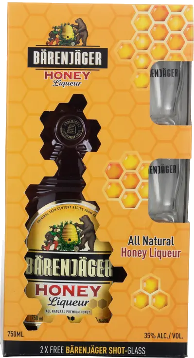 BARENJAGER HONEY/2-BOOT SHAPED SHOT GLS