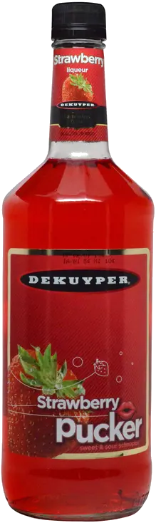 DEKUYPER PUCKER STRAWBERRY SCHNAPPS