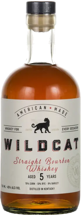 WILDCAT STRAIGHT BOURBON WHISKEY