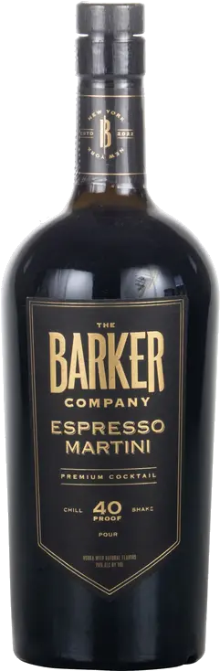 THE BARKER COMPANY ESPRESSO MARTINI