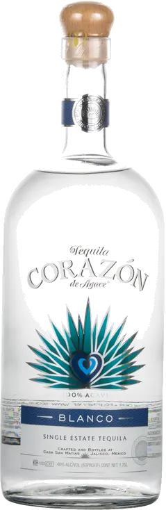 CORAZON DE AGAVE BLANCO WHITE TEQUILA